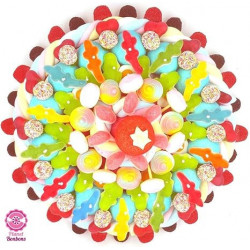 Maxi gâteau de bonbons Crocodile